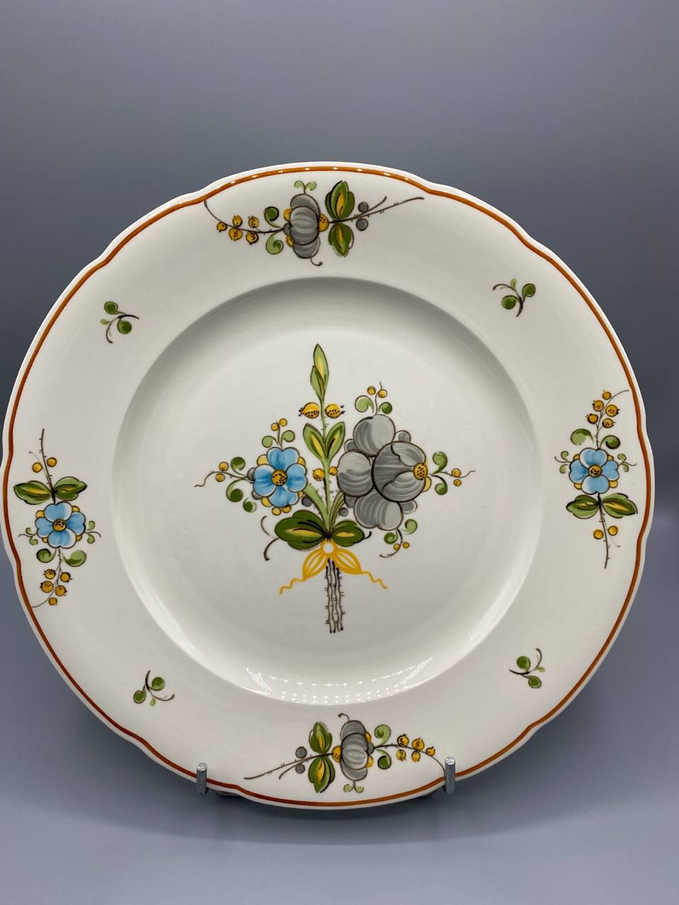 Plat de service Villeroy & Boch Louisiana décor floral