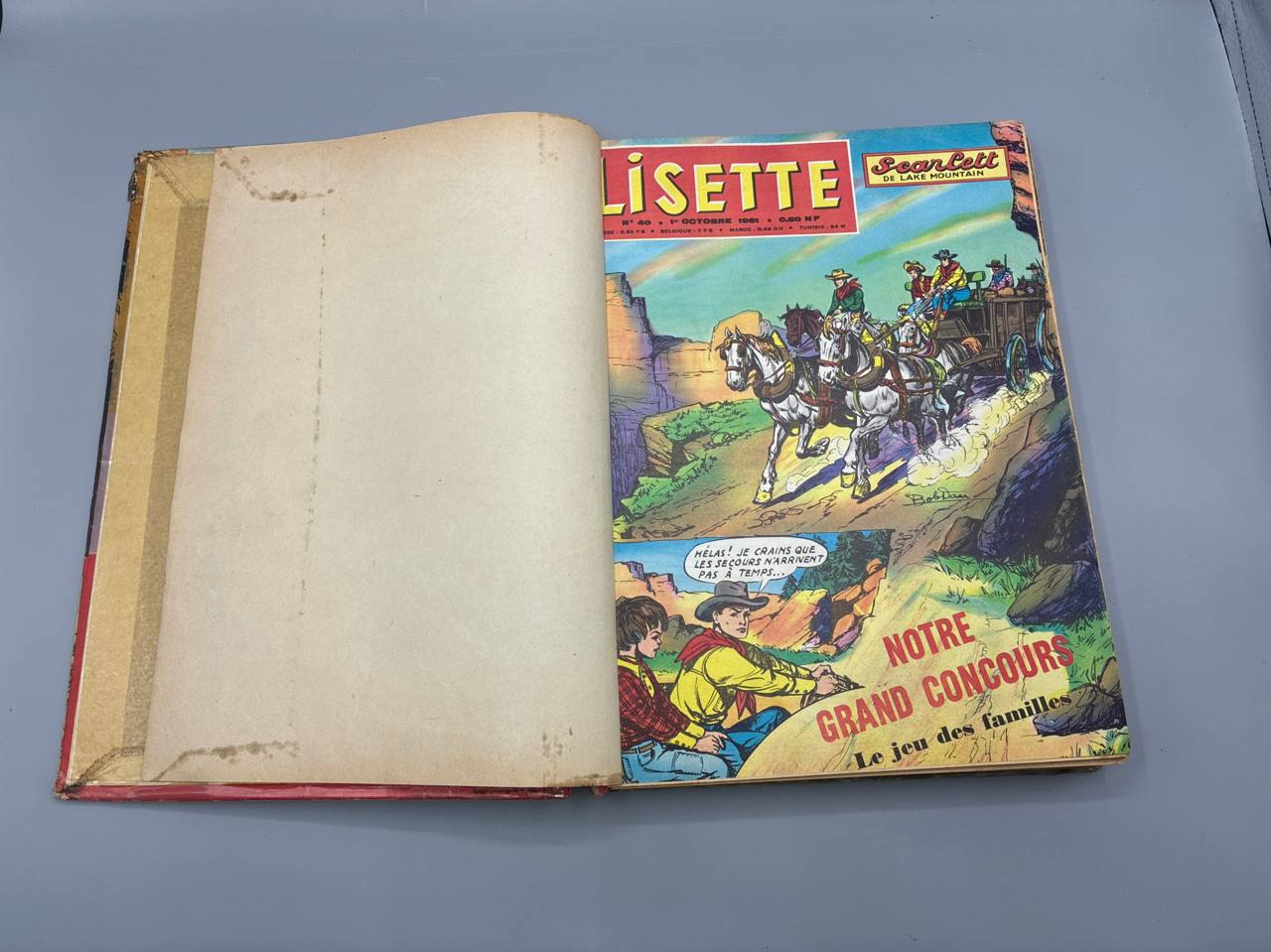 Lisette Reliure n°40 à 53 – Octobre-Décembre 1961