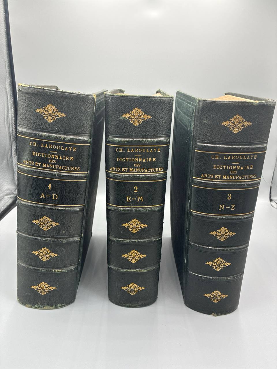 Dictionnaire des Arts et Manufactures et de l'Agriculture – Ch. Laboulaye – 3 volumes – 1886
