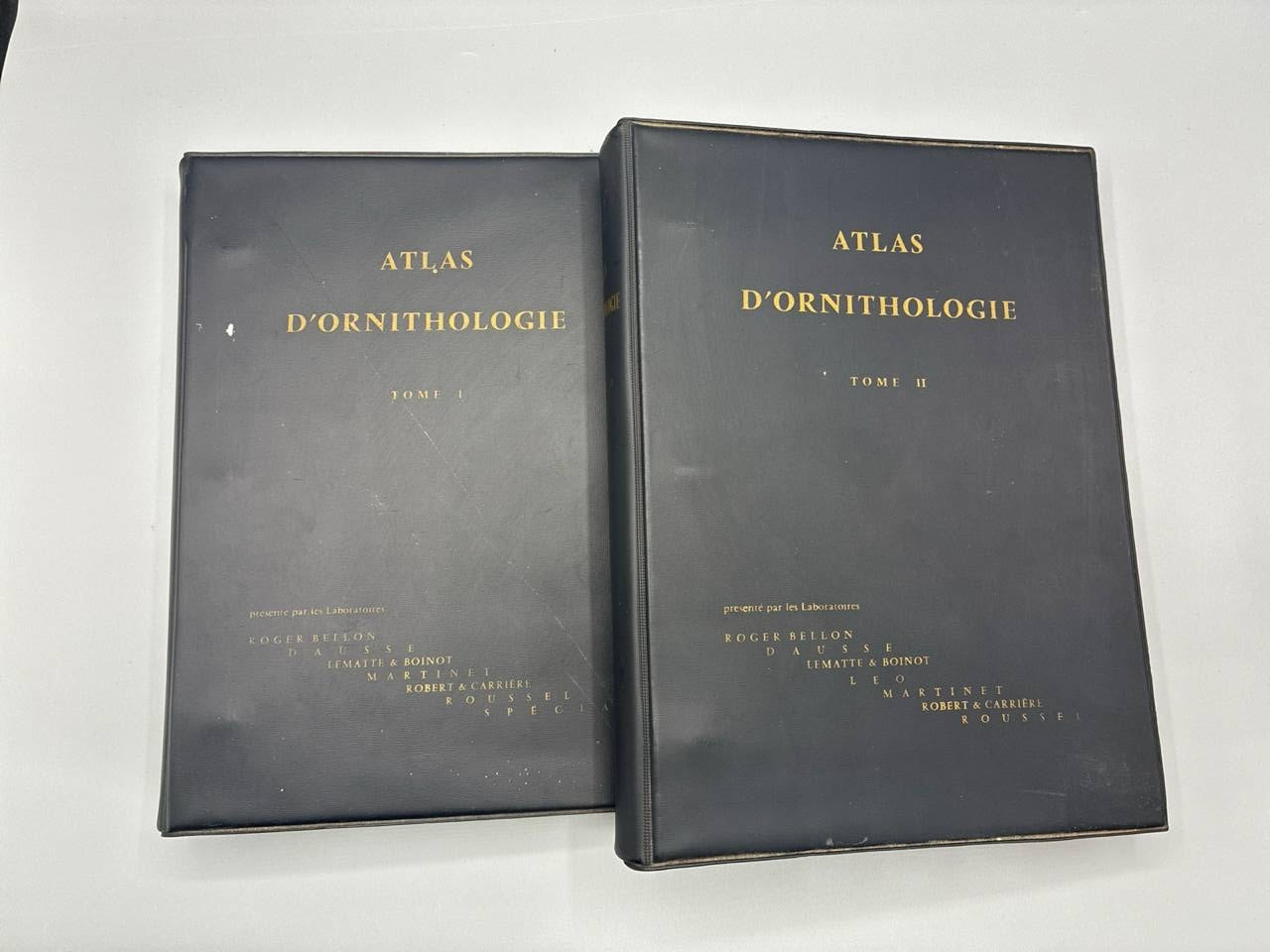 Atlas d'Ornithologie – Tomes I et II – Planches couleurs – Années 1960-1970