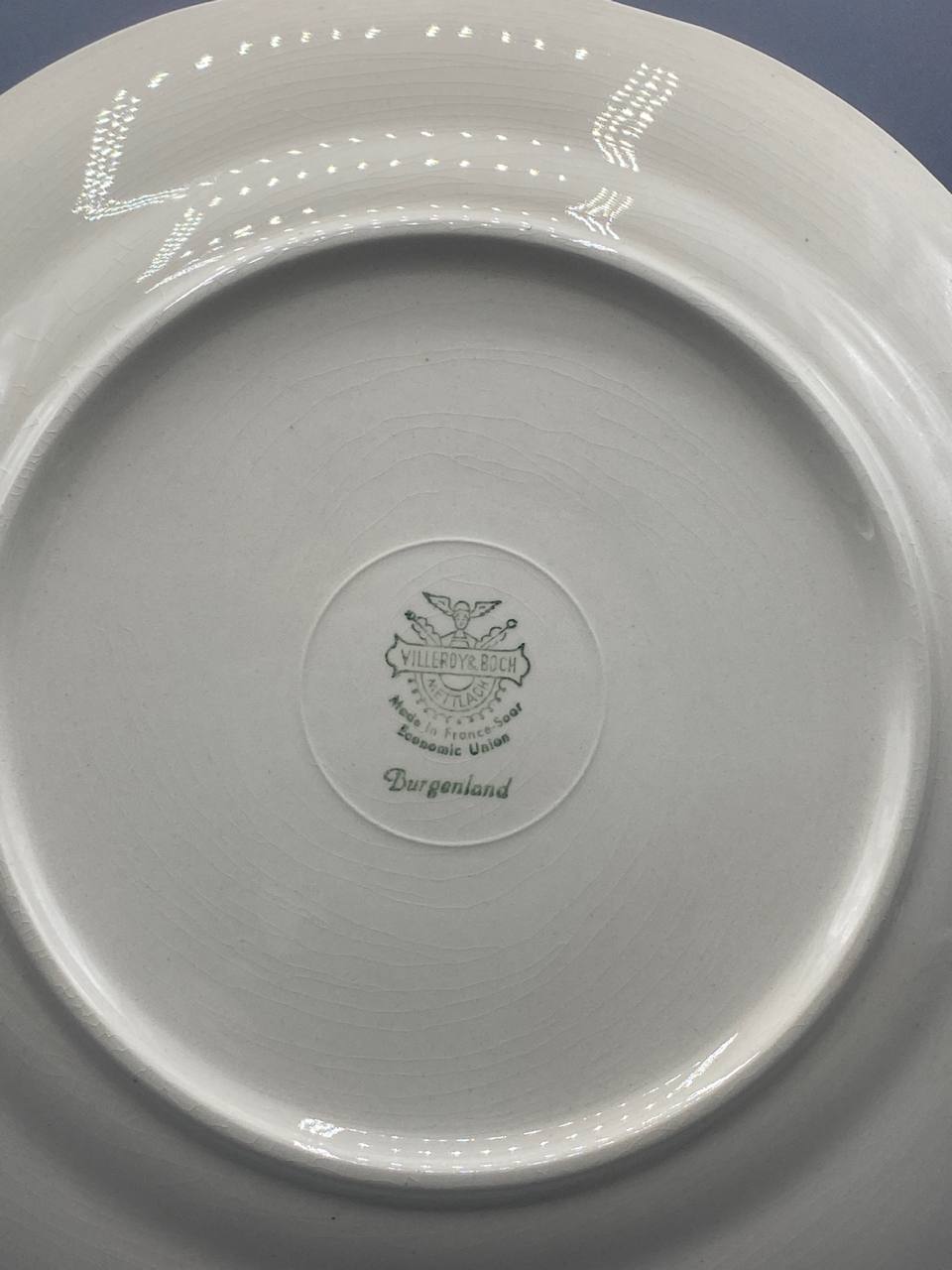 Assiette Villeroy & Boch – Burgenland – Décor romantique bleu cobalt
