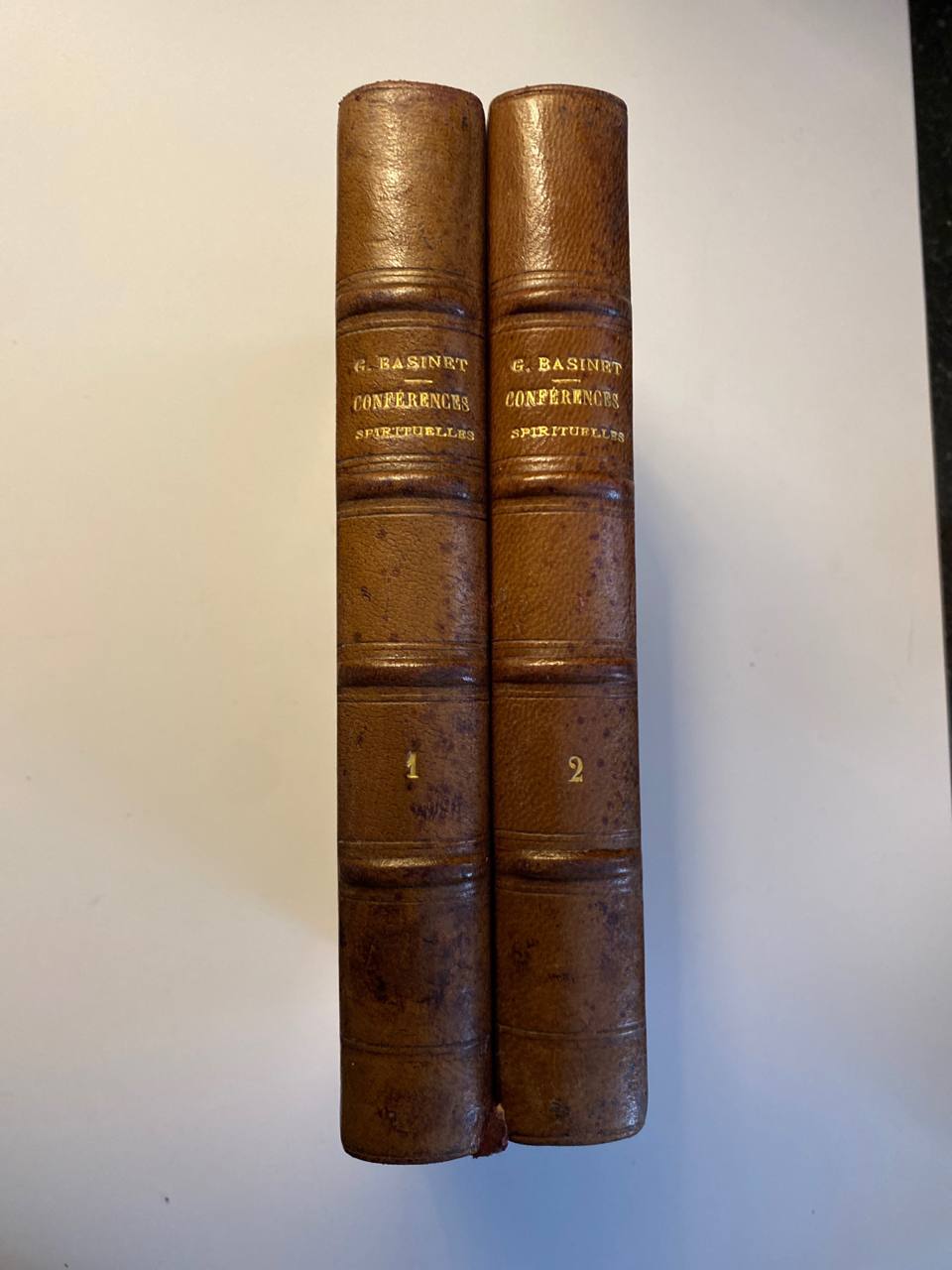 Basinet – Cinquante Conférences Spirituelles – 2 volumes – 1889