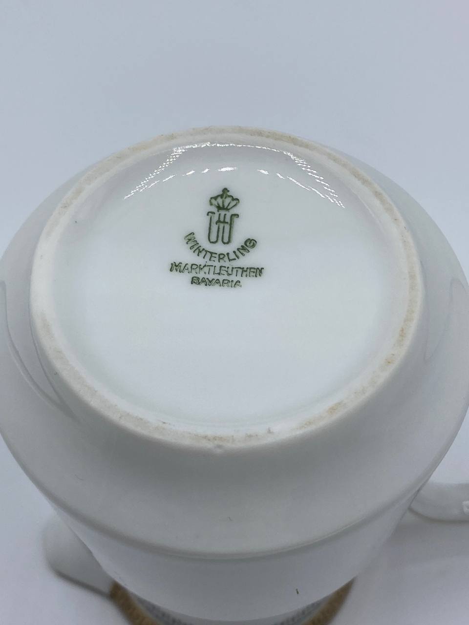 Pot à lait Winterling Bavaria – Porcelaine fine dorée – Marktleuthen