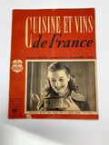 Cuisine et Vins de France – N°5 – Mai 1950