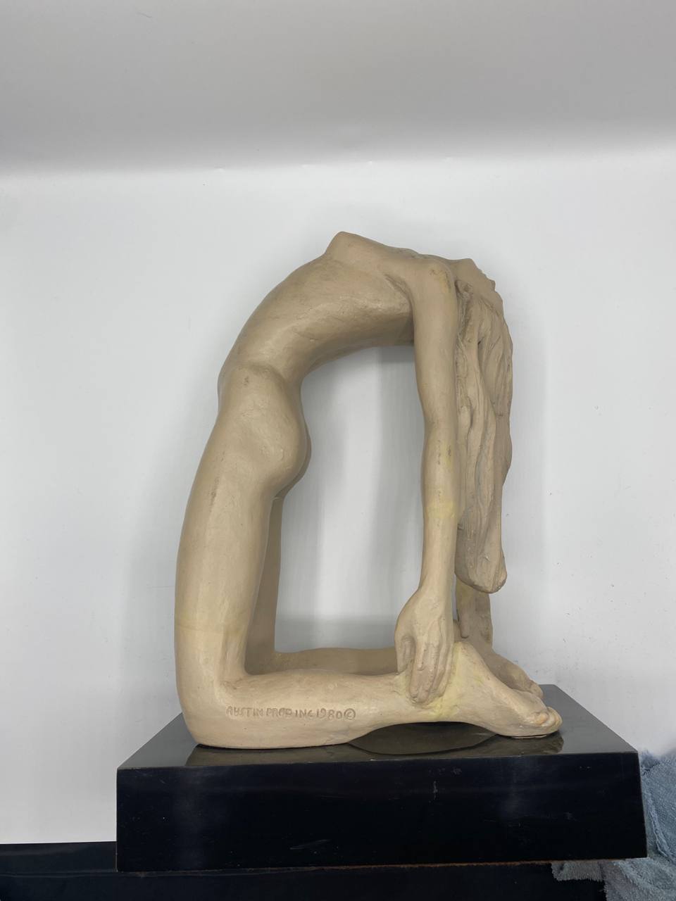Sculpture "Rebirth" – Jean-Pierre Renard – Austin Productions 1980 – Nu féminin moderniste