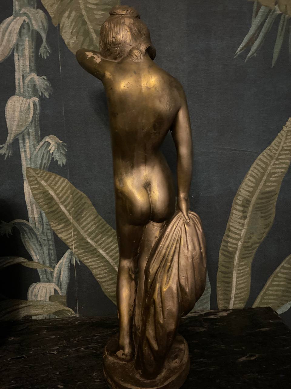 Bronze "Phryné" – Nu académique – École française fin XIXe siècle – 60 cm