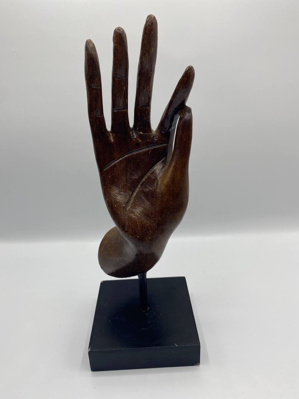 Buste féminin sculpté en bois – Coiffure tressée – Art africain