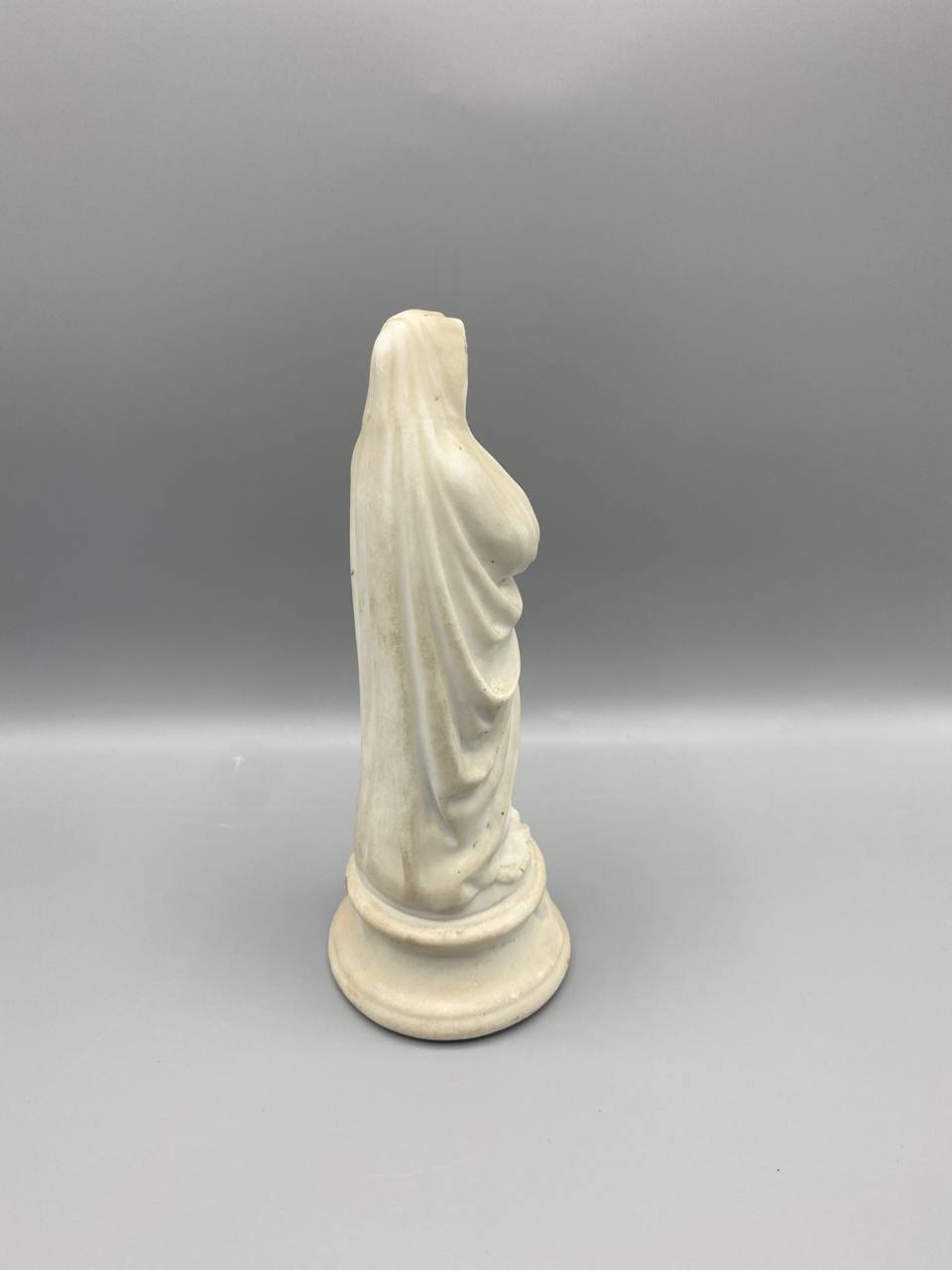 Vierge de Lourdes biscuit de porcelaine – Marque manufacture – France circa 1860-1890