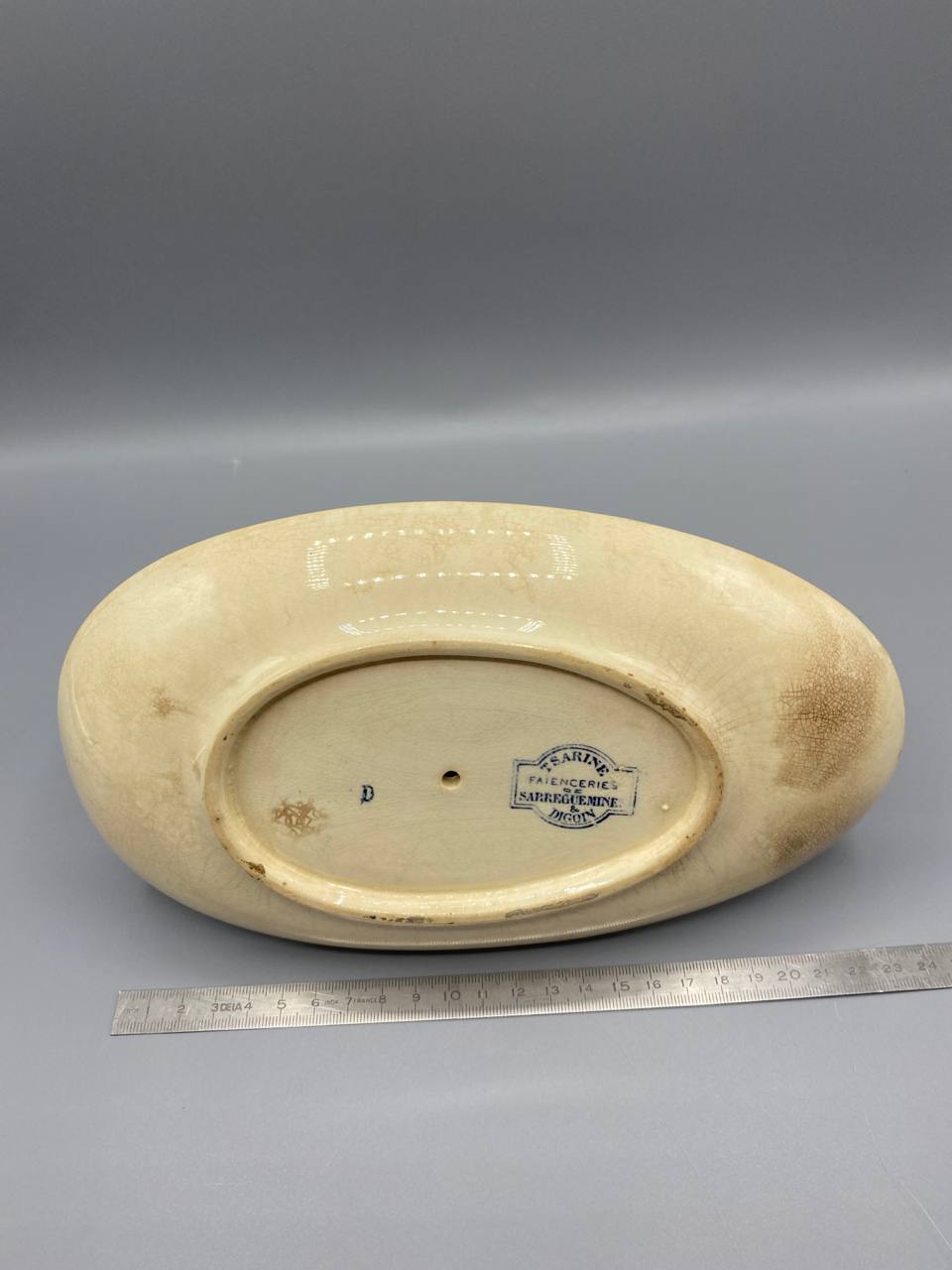 Saucière ancienne Sarreguemines Digoin – service de table, mémoire domestique