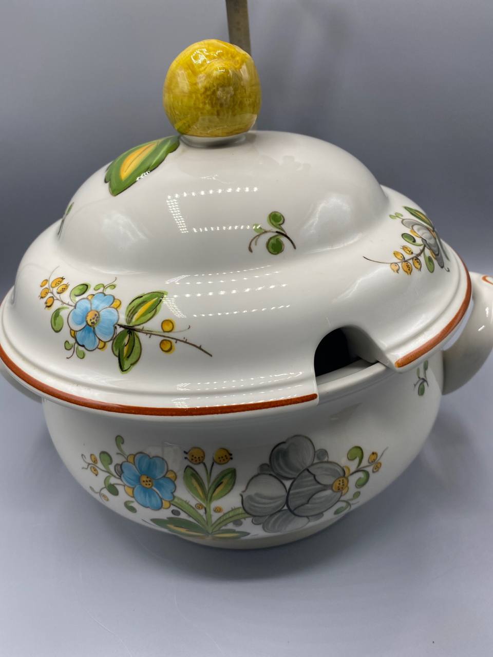 Soupière Villeroy & Boch – Modèle Louisiana – Décor floral – Made in Germany