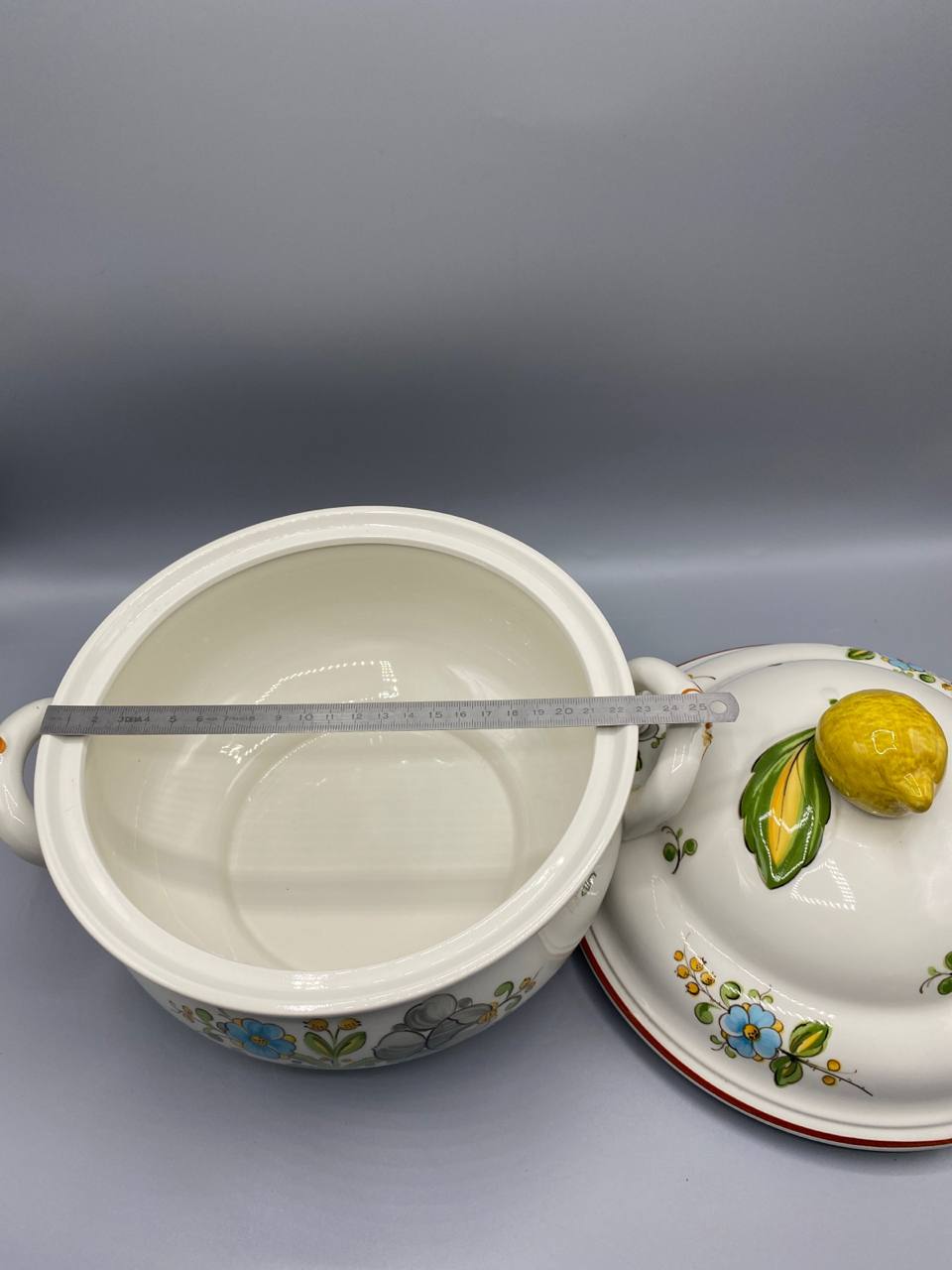 Soupière Villeroy & Boch – Modèle Louisiana – Décor floral – Made in Germany