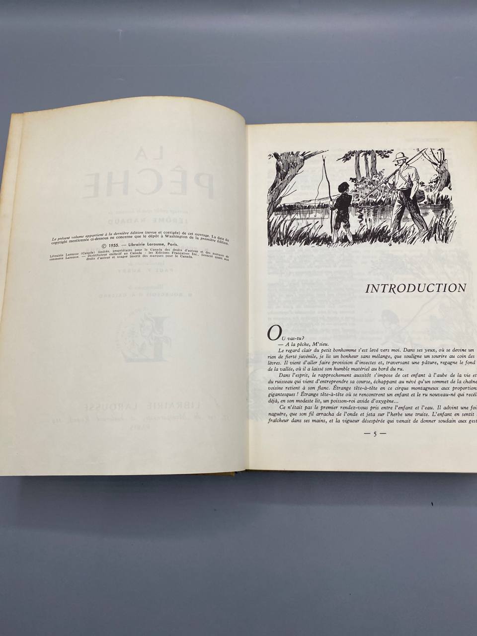 La Pêche – Jérôme Nadaud – Librairie Larousse