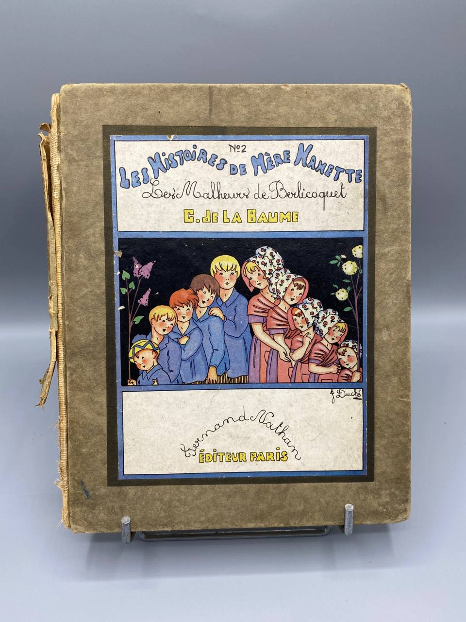 Les Histoires de Mère Nanette – Les Malheurs de Berlicoquet – G. de La Baume – Nathan 1928