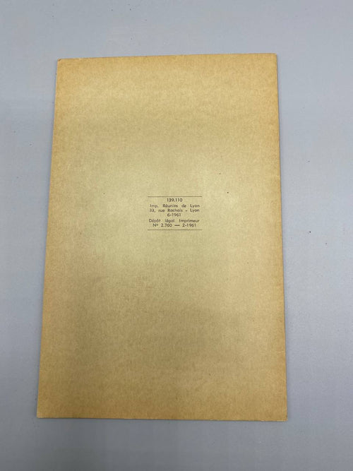 André-Marie Ampère, poète, mystique, social – Louis Domenach – Académie de Lyon 1961