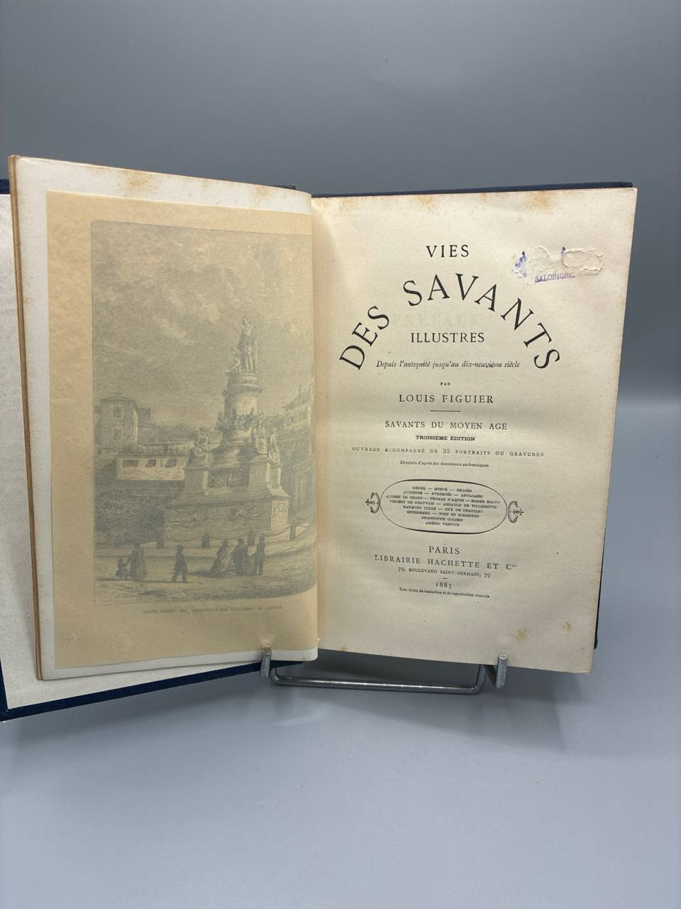 Vies des Savants Illustres – Louis Figuier – 2 volumes – Hachette 1881