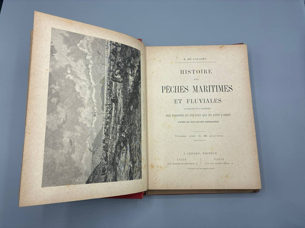 Histoire des Pêches Maritimes et Fluviales – E. de Calaing – 1889