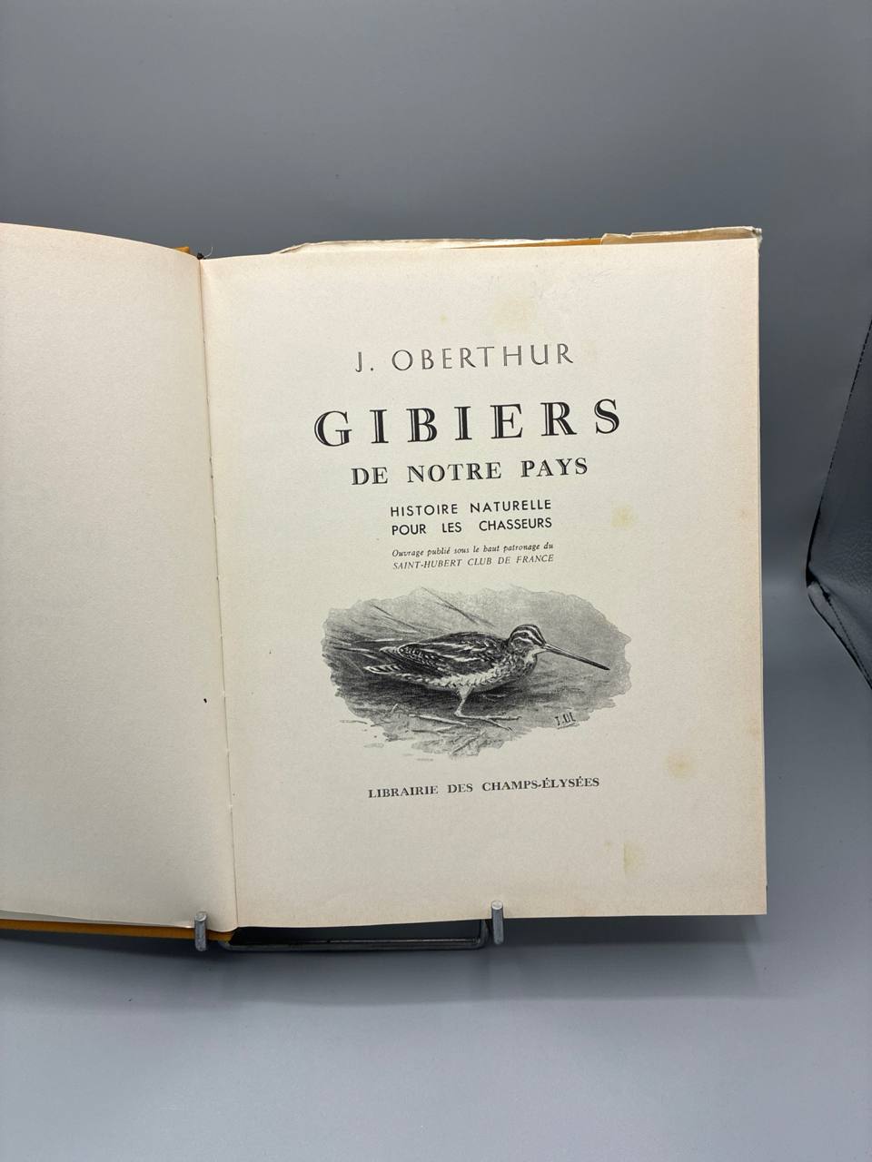 Gibiers de Notre Pays – Gibiers d'eau douce – J. Oberthur