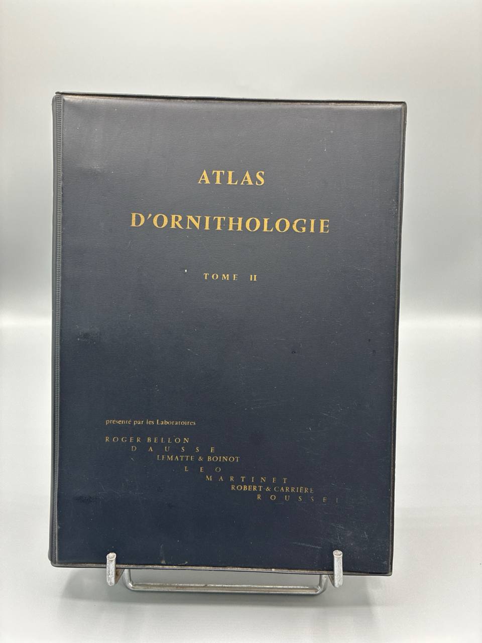 Atlas d'Ornithologie – Tomes I et II – Planches couleurs – Années 1960-1970