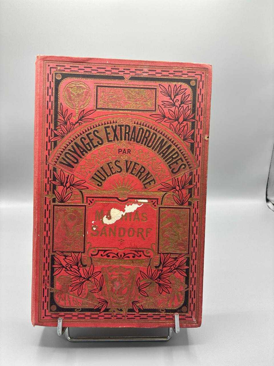 Mathias Sandorf – Jules Verne – Voyages Extraordinaires – Cartonnage Hetzel – 1926