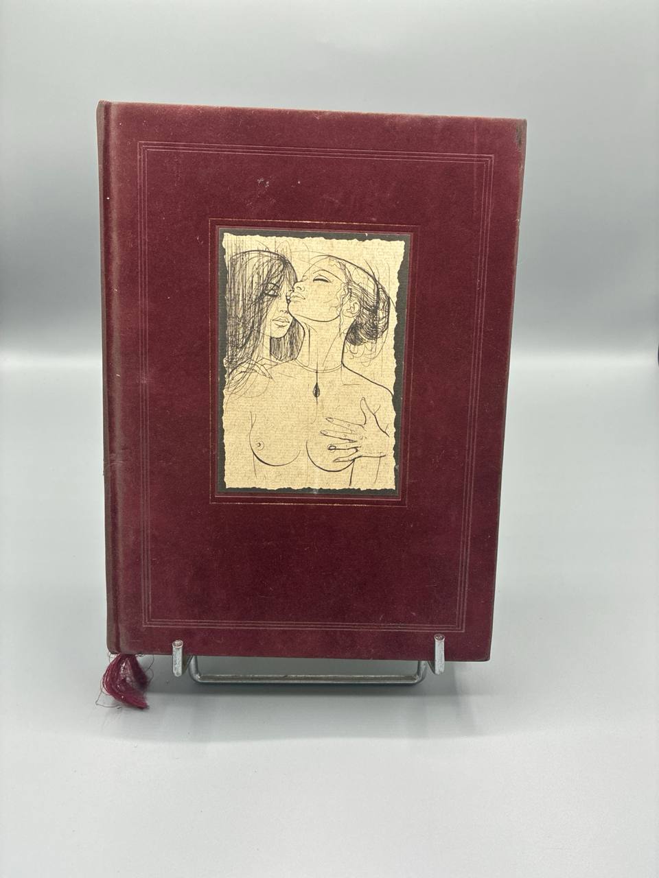 Anthologie historique des lectures érotiques – édition velours illustrée – Michel de l'Ormeraie, 1981