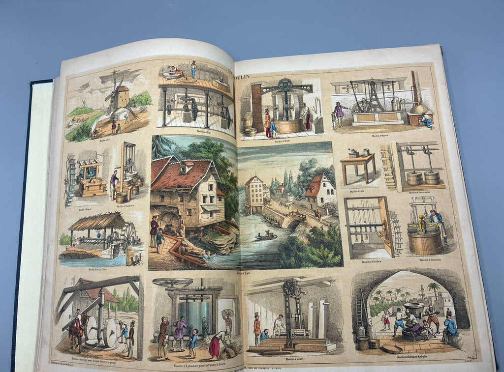 Les Récréations Instructives – Quatrième Série – 12 tableaux synoptiques color iés – L'Éducation nouvelle