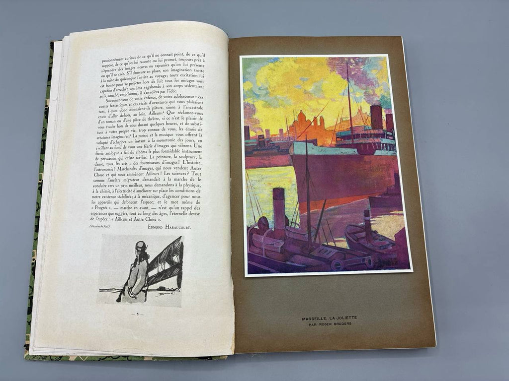 Album-agenda PLM 1929 – vierge – Paris Lyon Méditerranée – illustré Art Déco