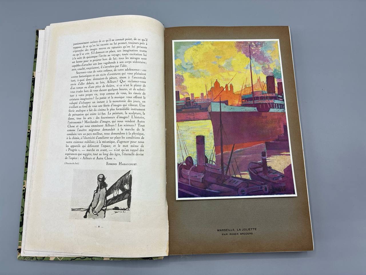 Album-agenda PLM 1929 – vierge – Paris Lyon Méditerranée – illustré Art Déco