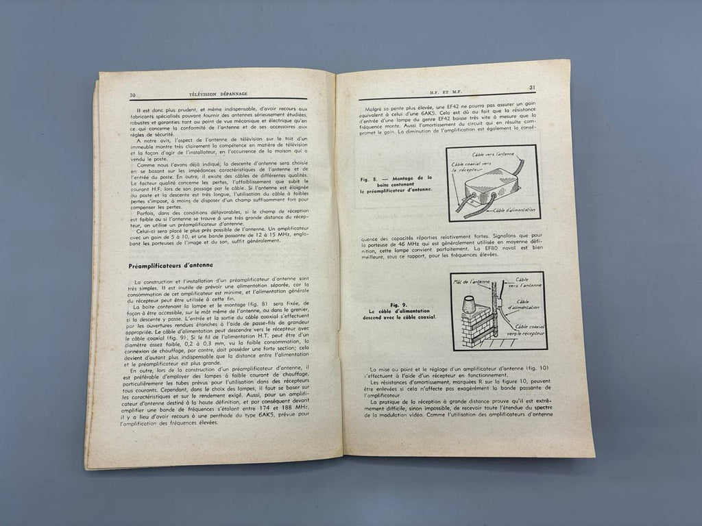 Télévision Dépannage – A.V.J. Martin – Éditions Radio