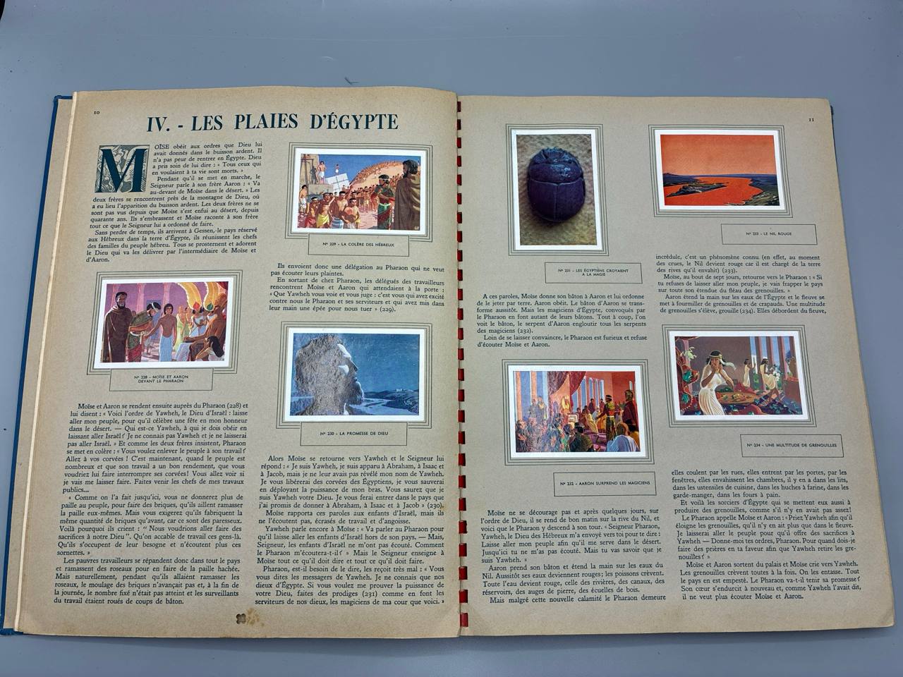 Ensemble Suchard complet – La Plus Belle Histoire des Temps I & II – albums illustrés années 50