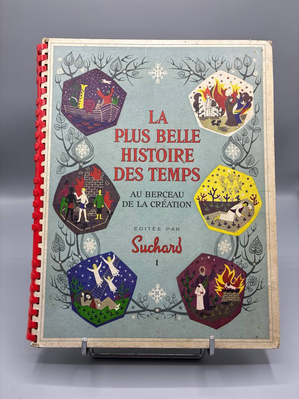 Ensemble Suchard complet – La Plus Belle Histoire des Temps I & II – albums illustrés années 50