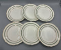 6 assiettes à dessert – Digoin Sarreguemines – décor Vendôme – années 1930-1940