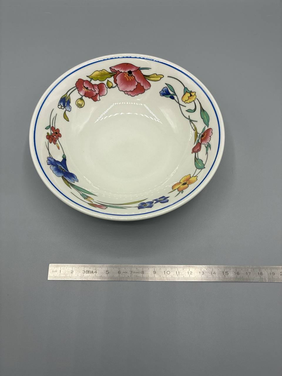 Ravier en porcelaine – Woods & Sons – décor Alpine Meadow