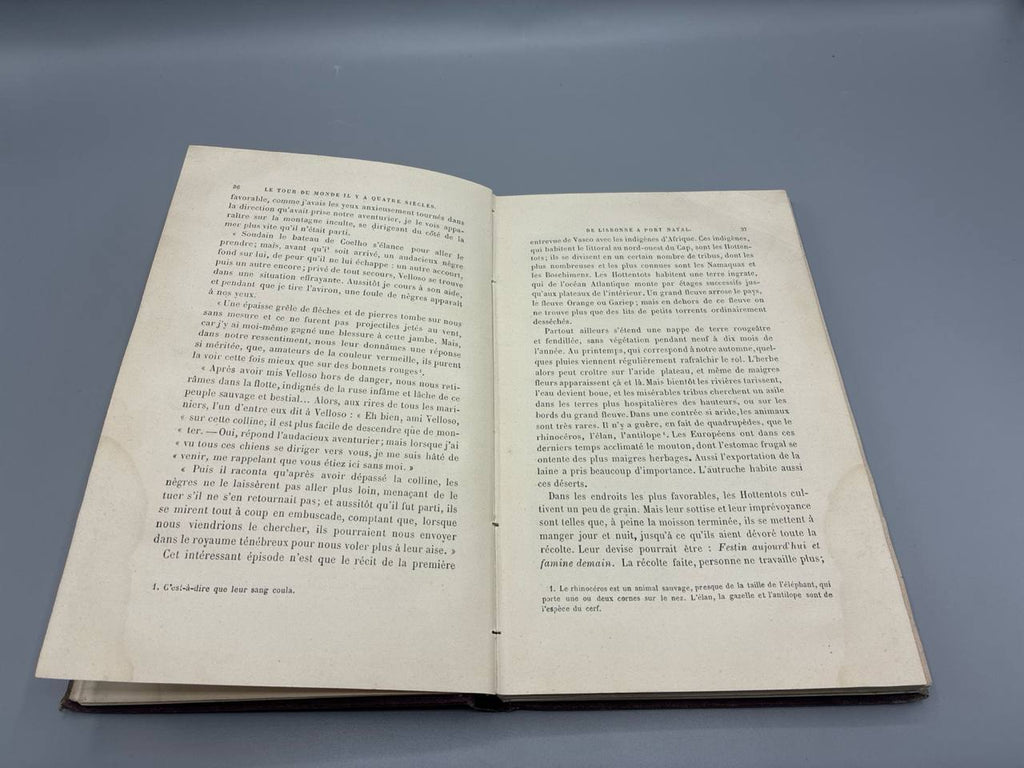 Le Tour du Monde il y a quatre siècles – Vasco de Gama et Magellan – Henri Vast – Hachette 1880