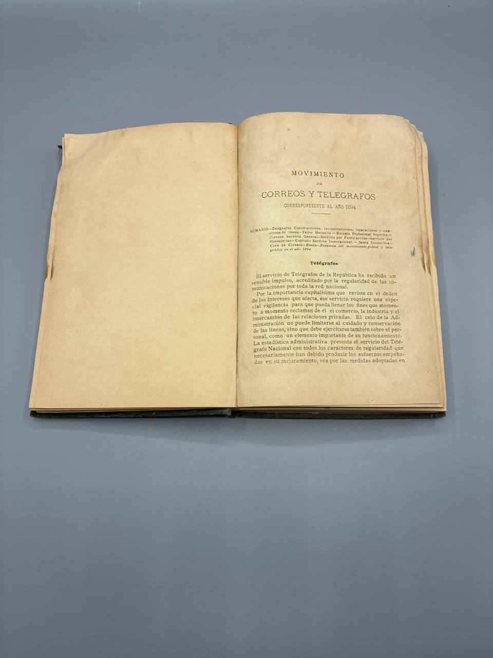 Jurisprudencia Postal y Telegráfica – République Argentine – Vol. VII – 1894