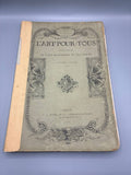 L'Art pour Tous – Encyclopédie de l'Art Industriel et Décoratif – Seizième Année 1877