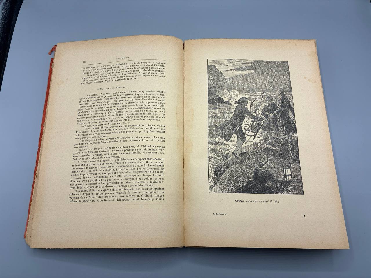 L'Antiquaire – Walter Scott – Éditions Casterman Paris Tournai