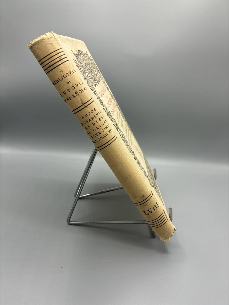 Autos Sacramentales desde su Origen hasta Fines del Siglo XVII – Biblioteca de Autores Españoles – Tome LVIII – 1952
