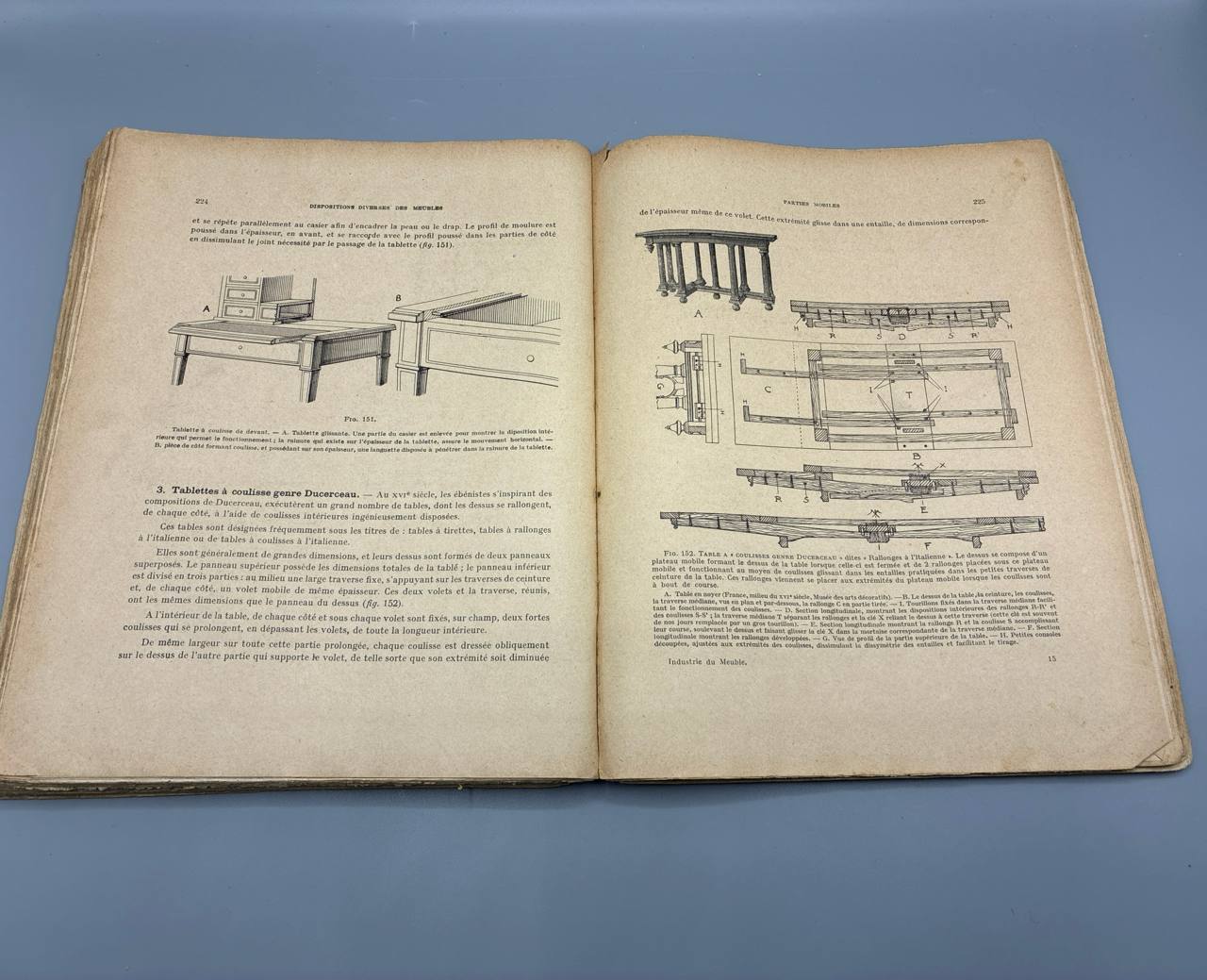 Industrie du Meuble – J. Boison – École Boulle – Dunod 1941