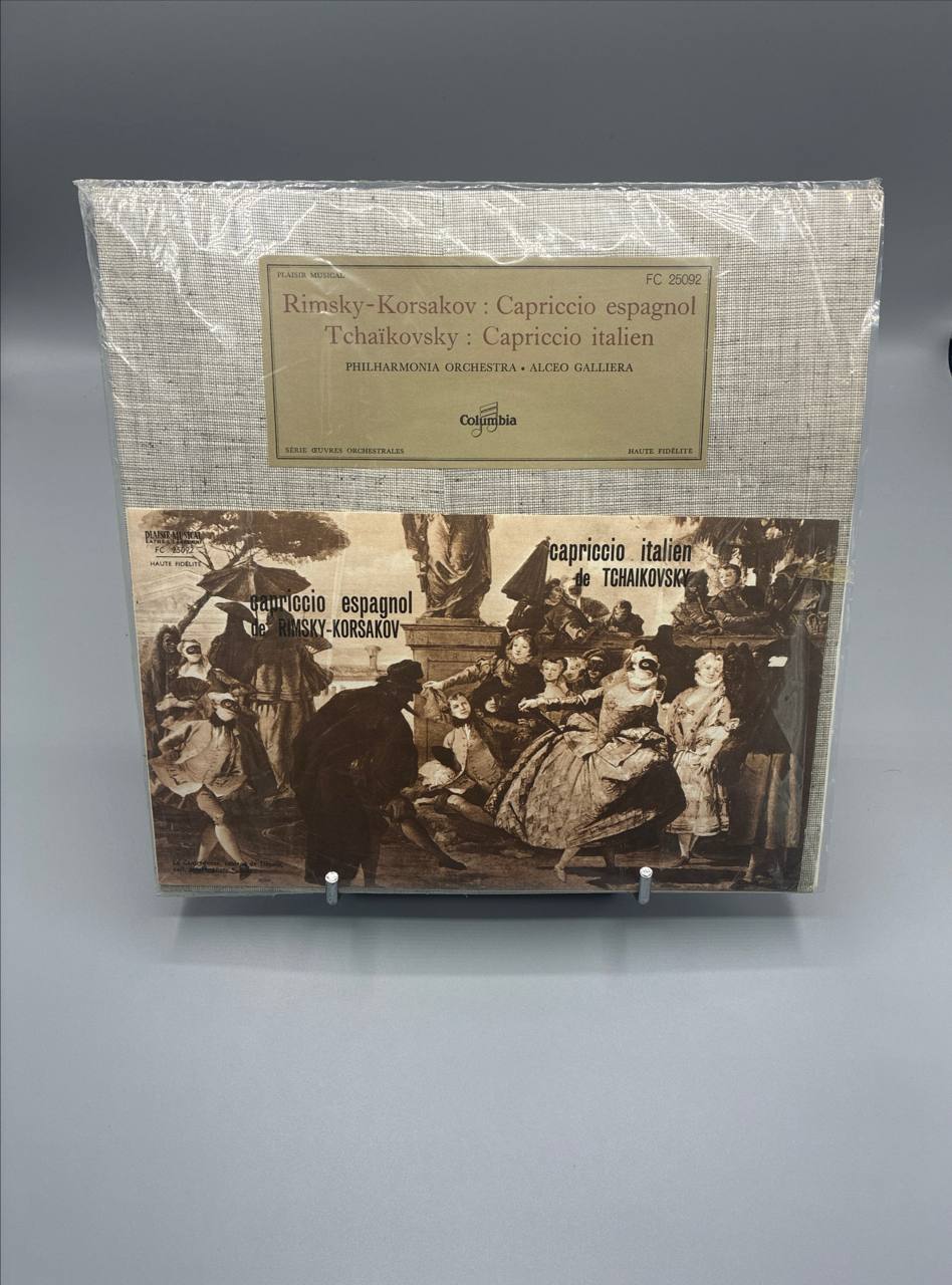 Vinyle Columbia FC 25092 – Rimsky-Korsakov & Tchaïkovski – Alceo Galliera – Haute Fidélité