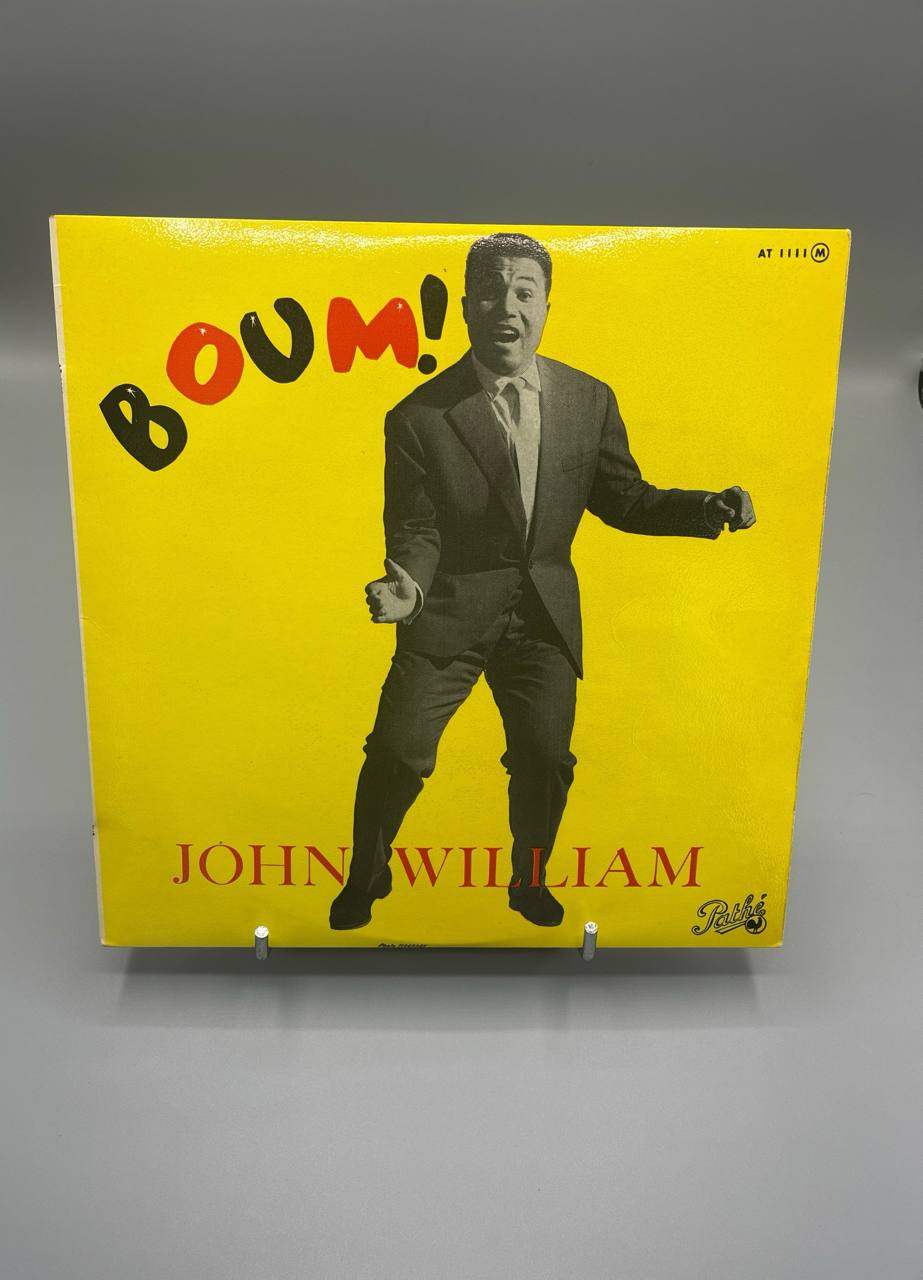 Vinyle ancien John William Boum ! Pathe Marconi AT 1111 chanson francaise