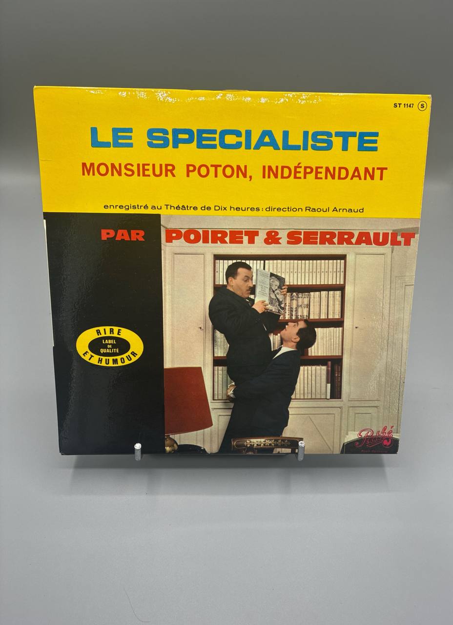 Poiret et Serrault – Le Spécialiste – Monsieur Poton Indépendant – 25 cm Pathé Marconi