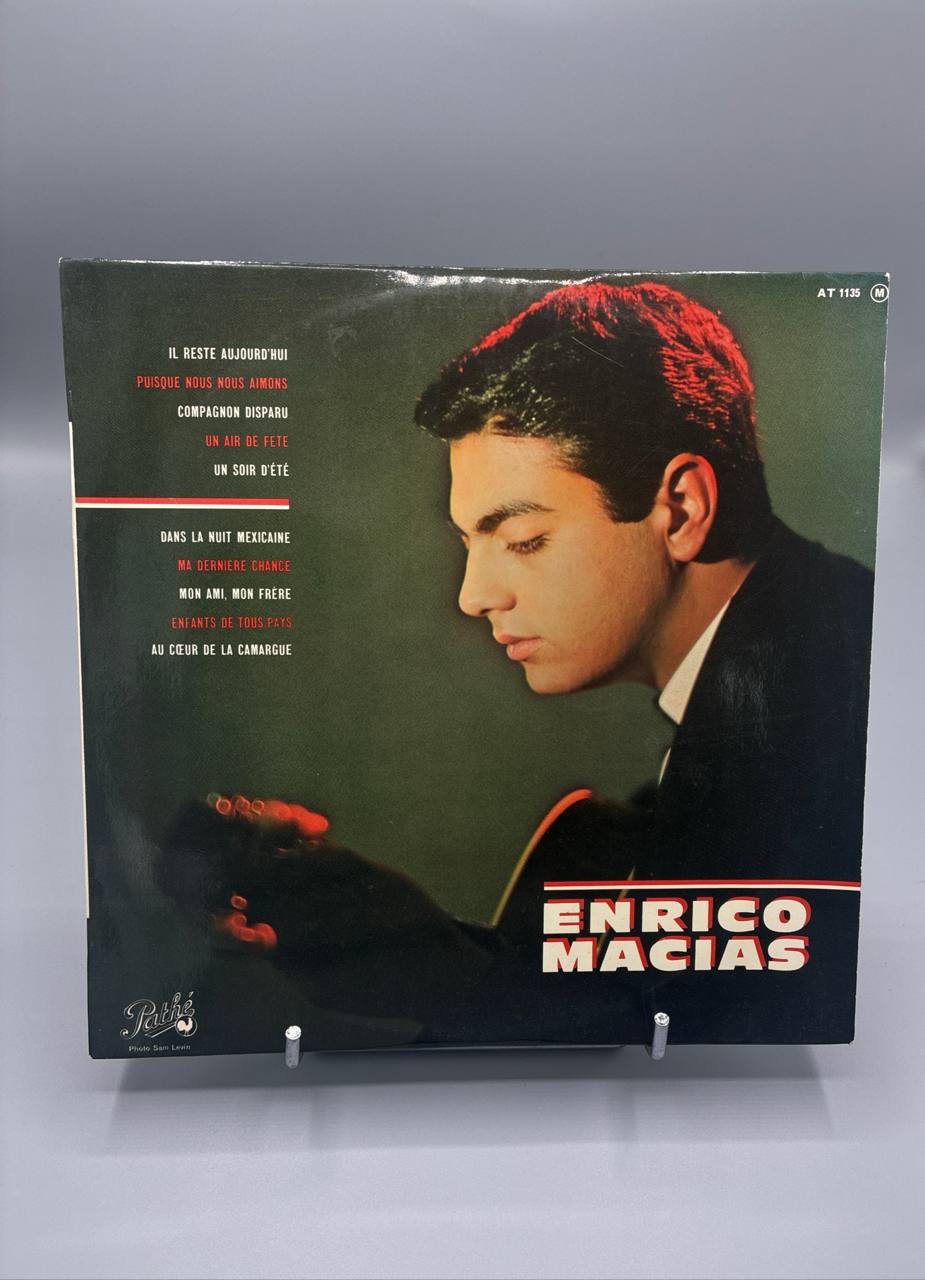 Enrico Macias – Enfants de Tous Pays, Compagnon Disparu – 25 cm Pathé Marconi 1963