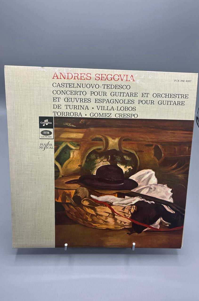 Andrés Segovia – Concerto pour Guitare et Œuvres Espagnoles – LP Columbia EMI ancien