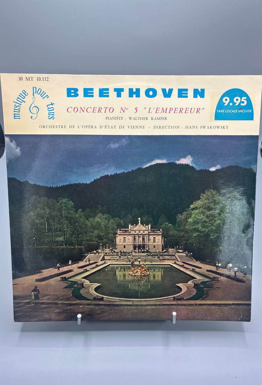 Beethoven – Concerto N°5 L'Empereur Op.73 – Walther Kamper – Orchestre Opéra de Vienne