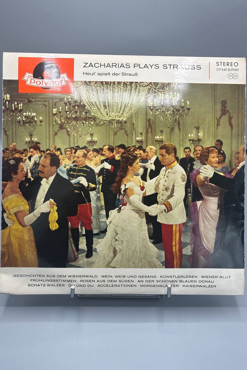 Zacharias Plays Strauss – Heut' spielt der Strauß – Zacharias and His Magic Violins – Polydor