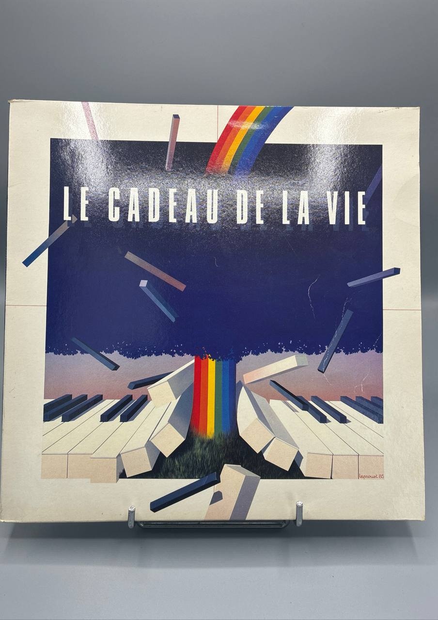 Le Cadeau de la Vie 1985 – Disque caritatif – Association pour la Recherche sur le Cancer – UNESCO
