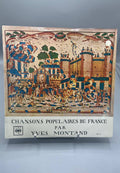 Vinyle 33T Yves Montand – Chansons Populaires de France