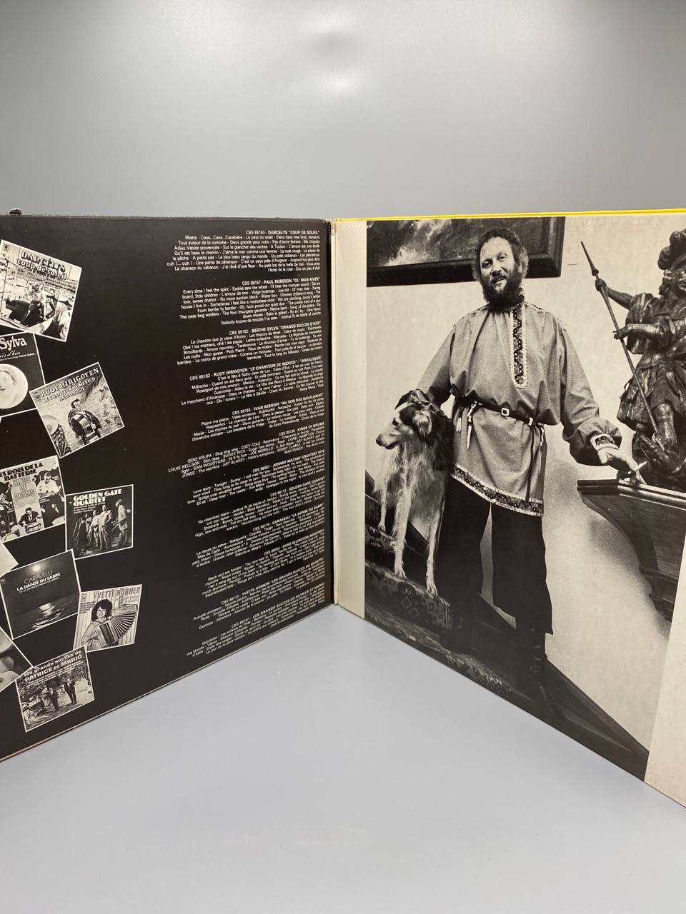 IVAN REBROFF – Au Son des Balaïkas – Double album CBS – Ensemble Balaïka Troïka