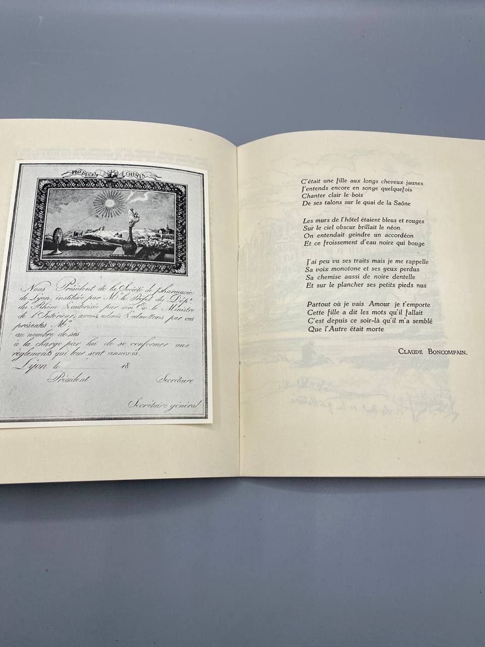 Congrès National des Pharmaciens de France – Programme illustré – Lyon, 1951