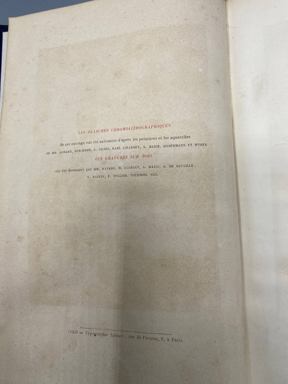 L'Atmosphère. Description des Grands Phénomènes de la Nature – Camille Flammarion – Hachette, 1872
